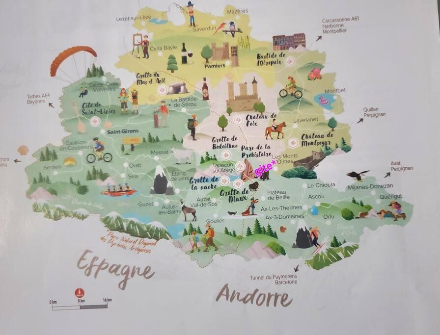 Gite La Grangette De Pauline Mercus-Garrabet Luaran gambar